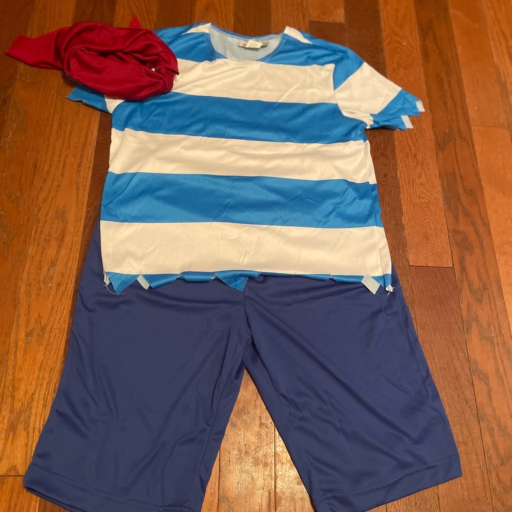 Mr Smee “First Mate” from Peter Pan Halloween Costume - Medium